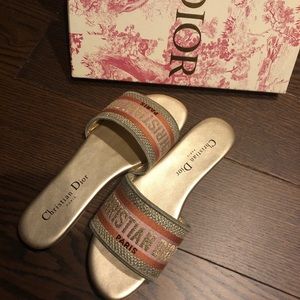 Christian DIOR Dway Slides Sandals